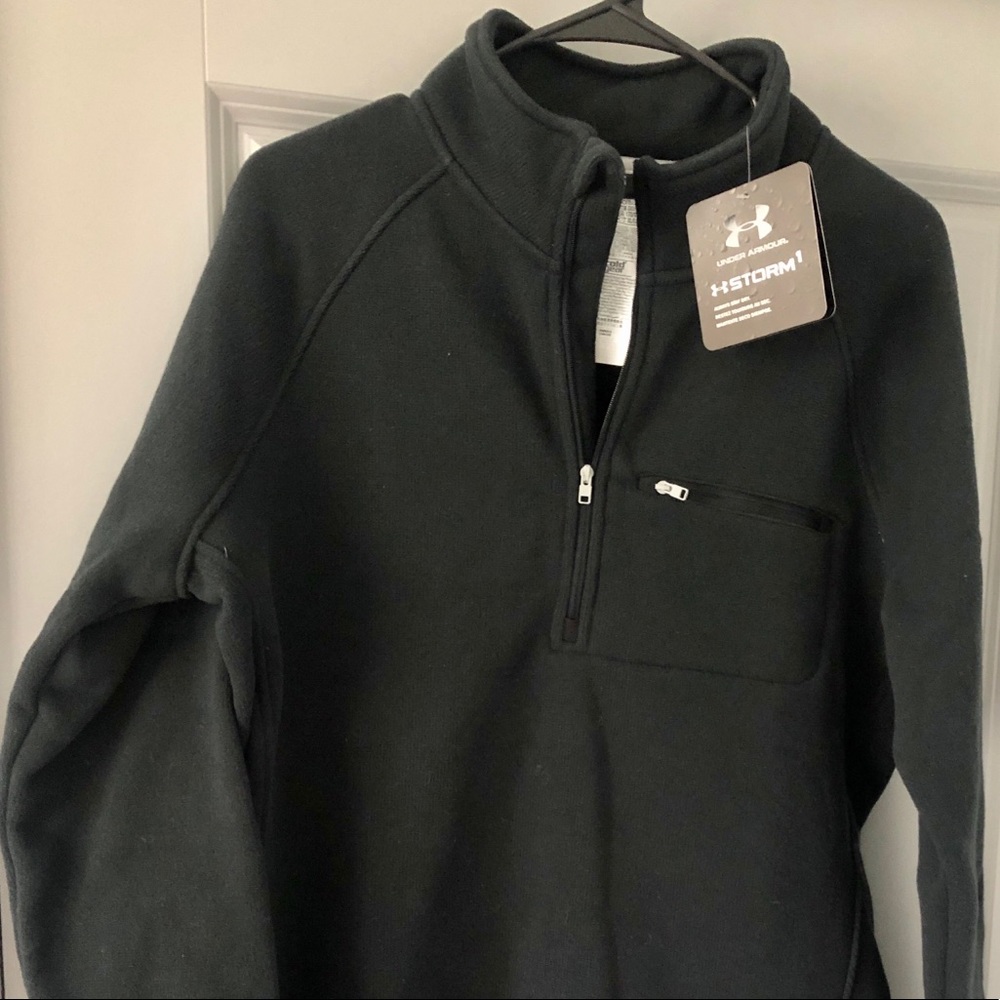 Under Armour Fleece Pullover - Black - XL